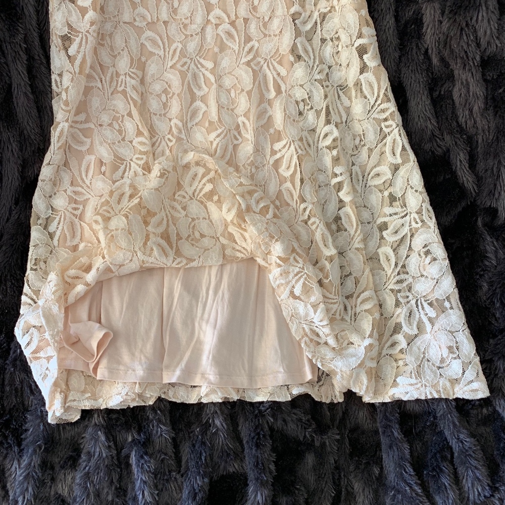 Free People Sleeveless Lace Overlay Dress - Picture 7 of 8